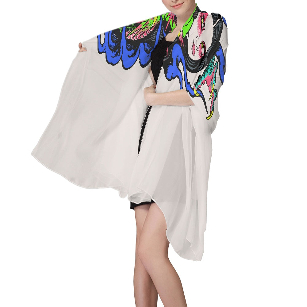 Dragon Lady Woven Beach Scarves (168*112cm)