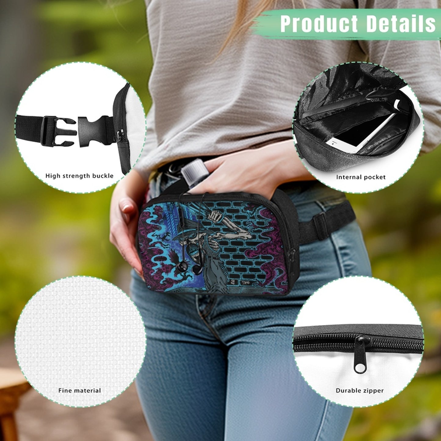 The Last Cholo Women's waist bag