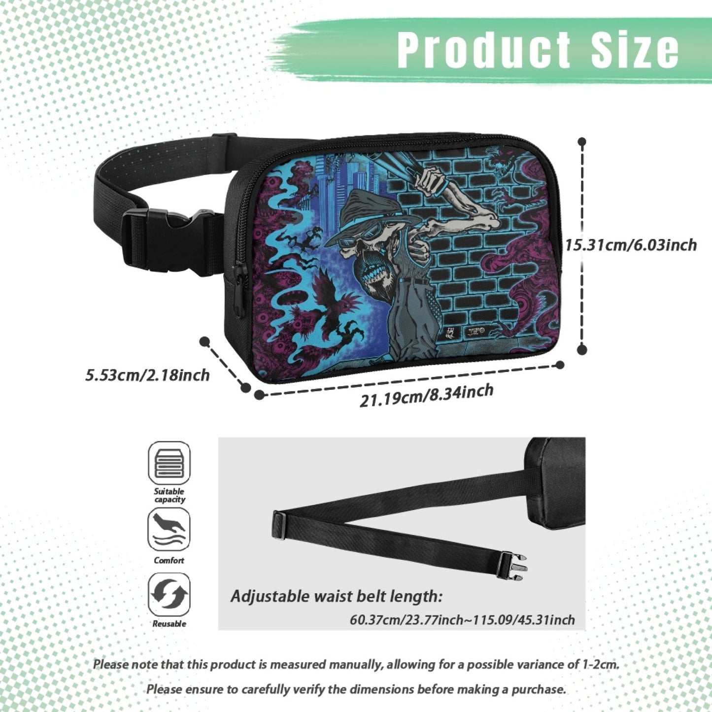 The Last Cholo Women's waist bag