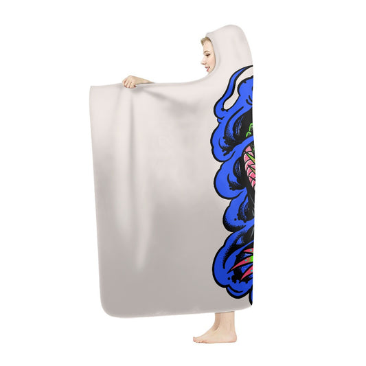 Dragon Lady Hooded blanket
