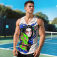Dragon Lady Men's V-neck vest