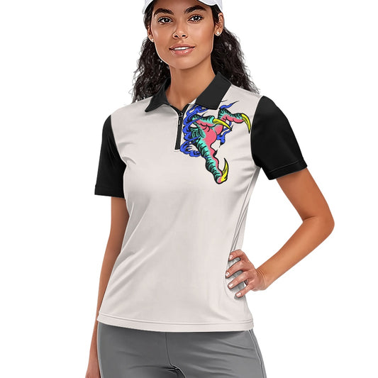 Dragon Lady Women's Short Sleeve Golf Shirt