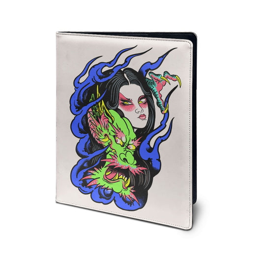 Dragon Lady PU Office Folder