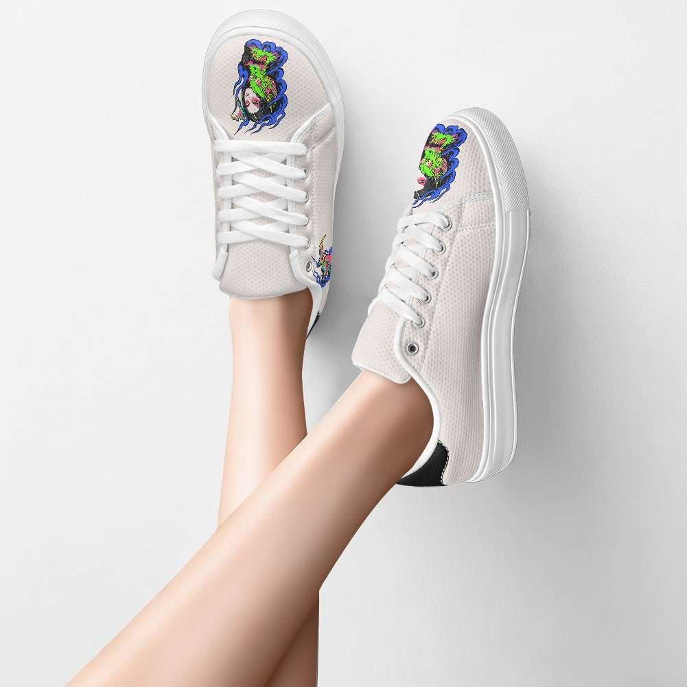 Dragon Lady cloth casual shoes