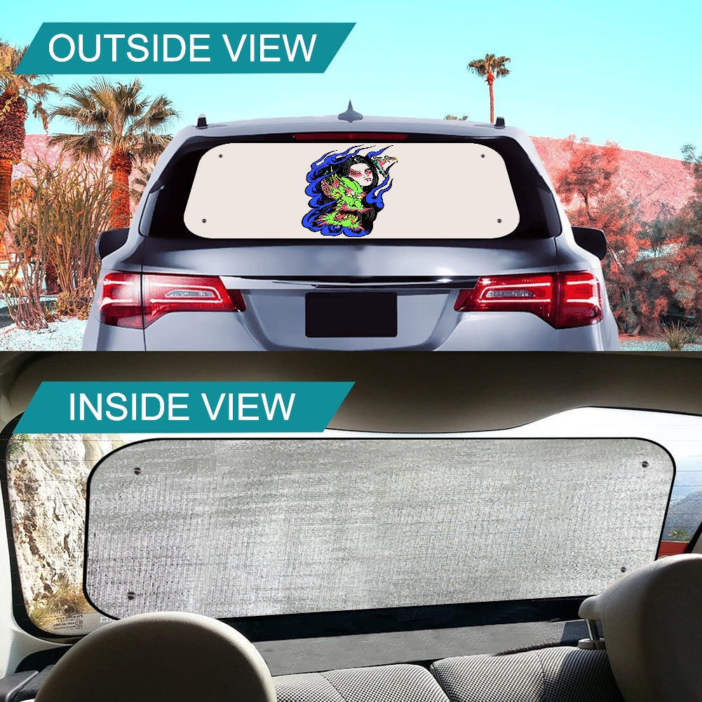 Dragon Lady Thin Car Rear Sun Visor