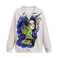 Dragon Lady Women's button-down cardigan knitted jacket