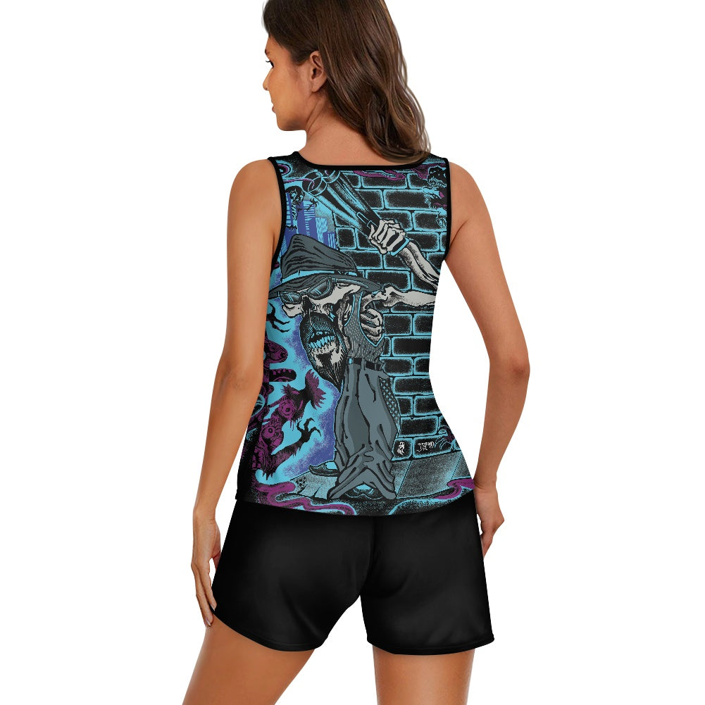 The Last Cholo Women's Sleeveless Pajama Set
