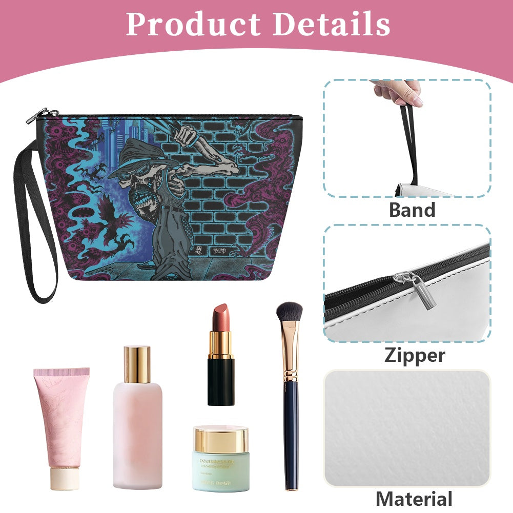 The Last Cholo Women's simple flat cosmetic bag