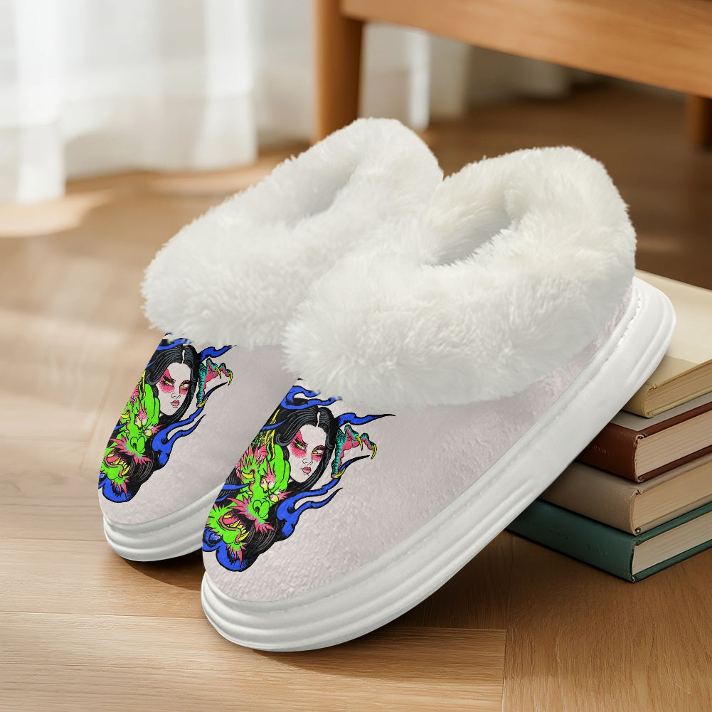 Dragon Lady Polar fleece shoes