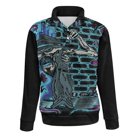 The Last Cholo Stand collar sweatshirt