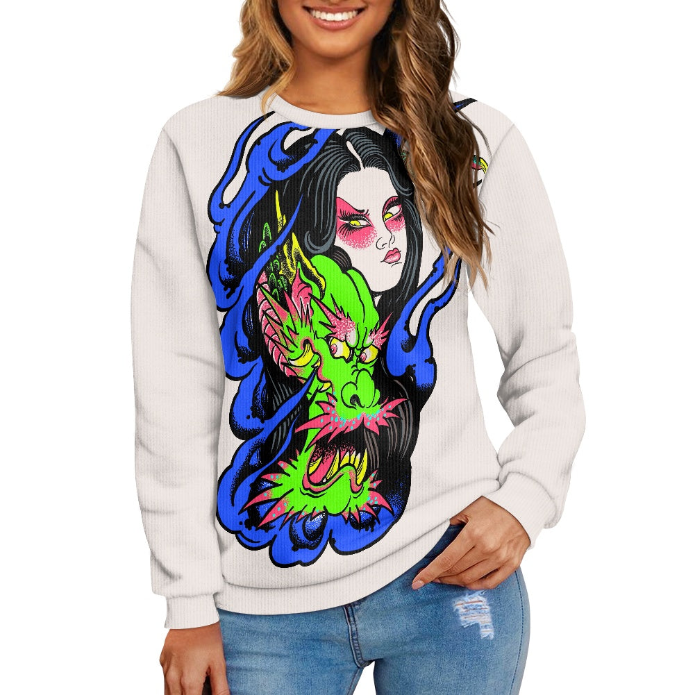 Dragon Lady Ugly sweater (All Over Printed)