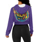 ONI Women's long sleeve short hooded sweatshirt