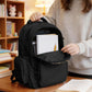 ONI 17-inch 600D Multi-Pocket Lightweight Backpack