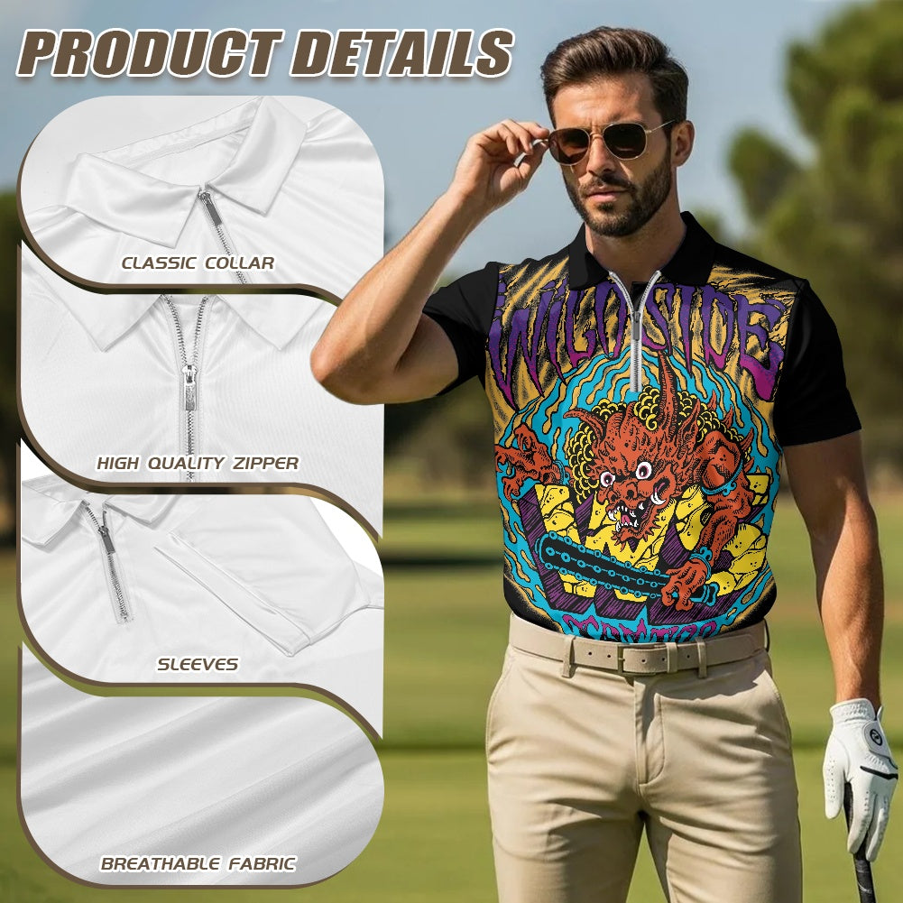 ONI Zipper Polo Shirt