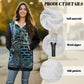 The Last Cholo Women's mid-length hooded sweatshirt cardigan