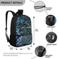 The Last Cholo Polyester School Backpack(Zip version)