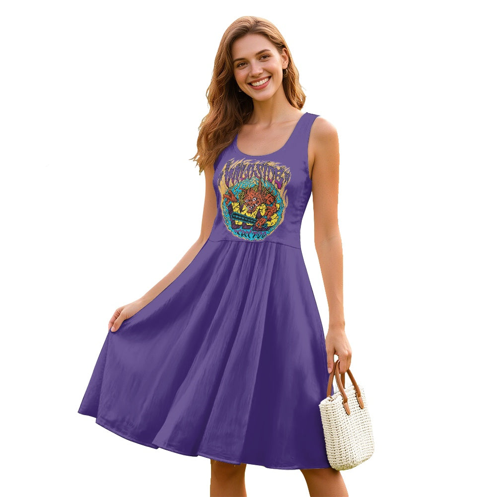 ONI Women's Sleeveless Dress with Pockets