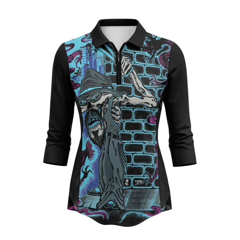 The Last Cholo Women's 3/4 Sleeve Golf Top