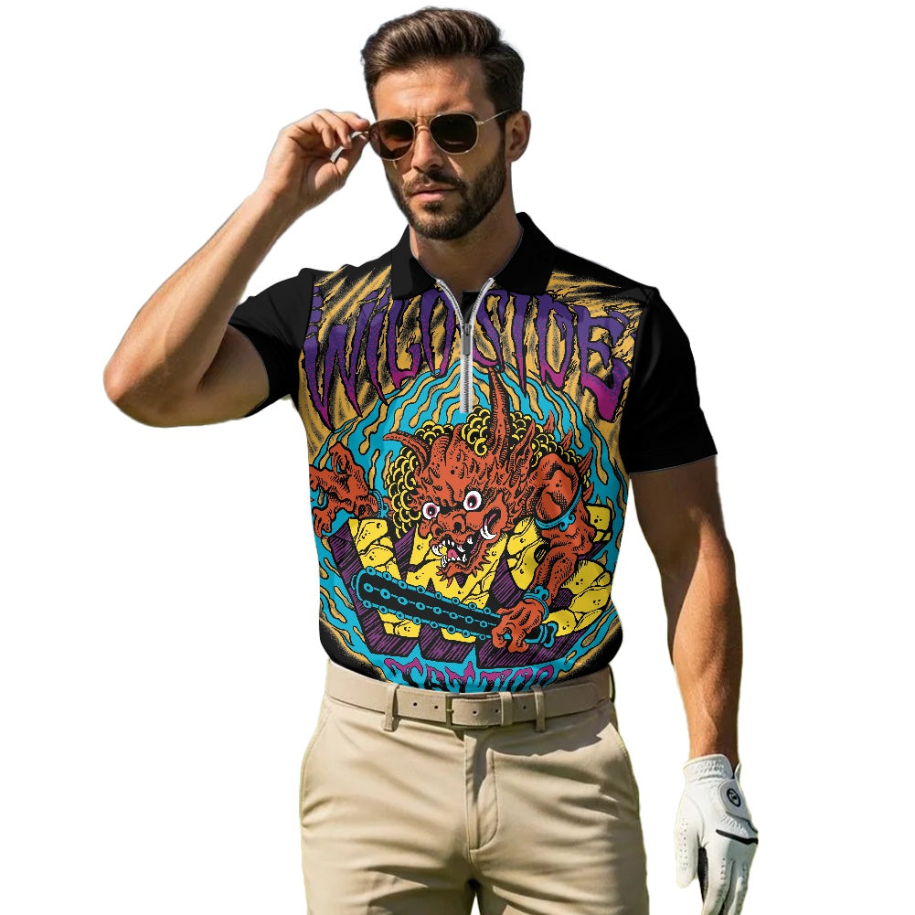 ONI Zipper Polo Shirt