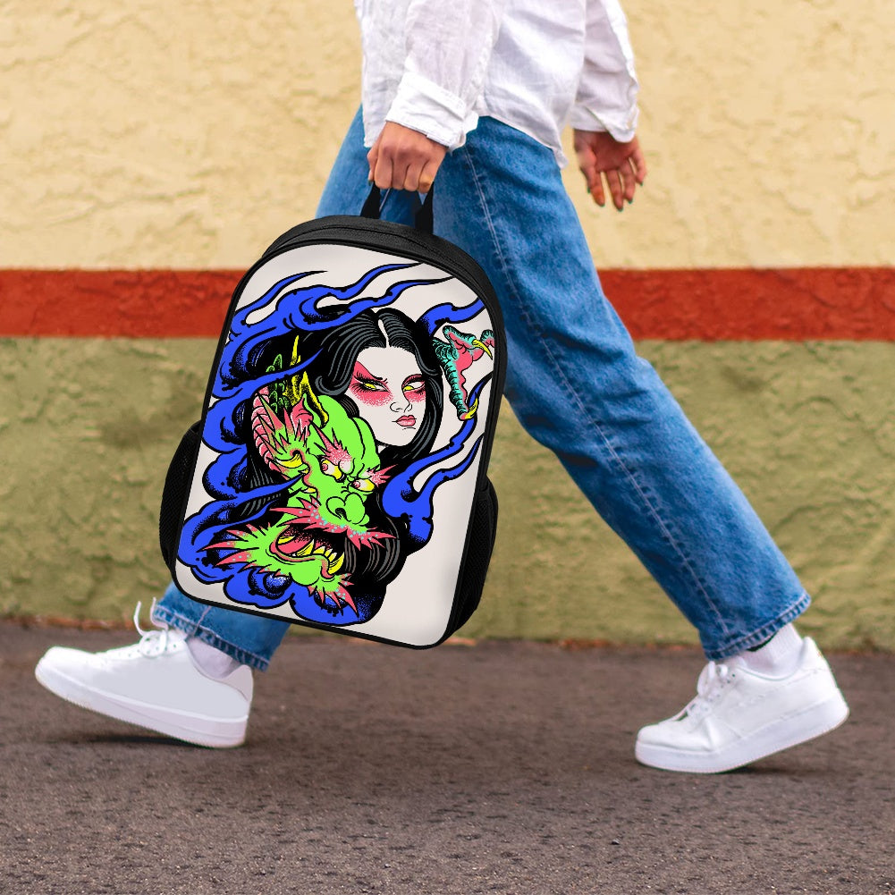 Dragon Lady Student backpack ( 17 inch )
