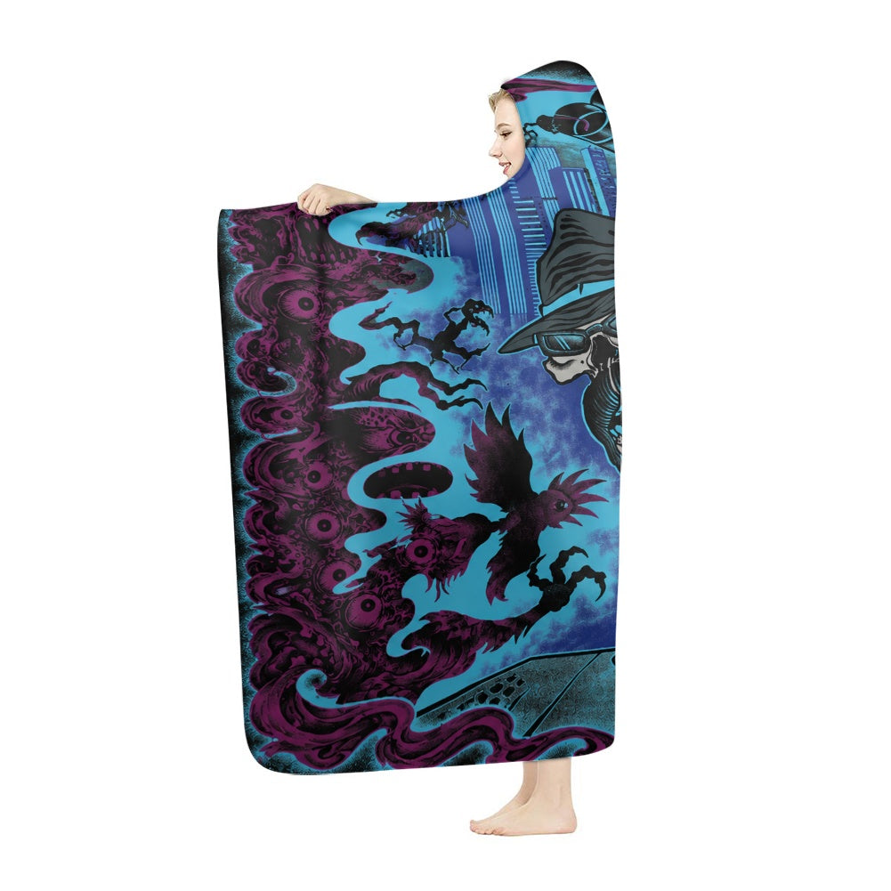 The Last Cholo Thick Hooded Blanket for Adults