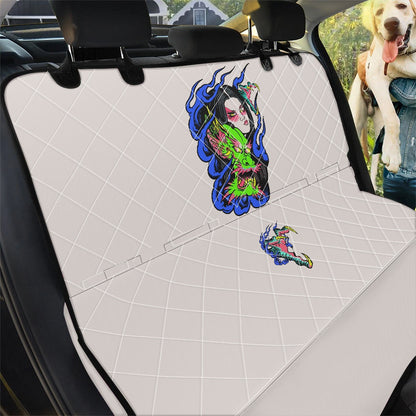 Dragon Lady Car back seat mat (quilted version)