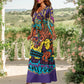 ONI V-neck Maxi Dress