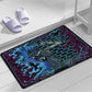 Thin rectangular floor mat