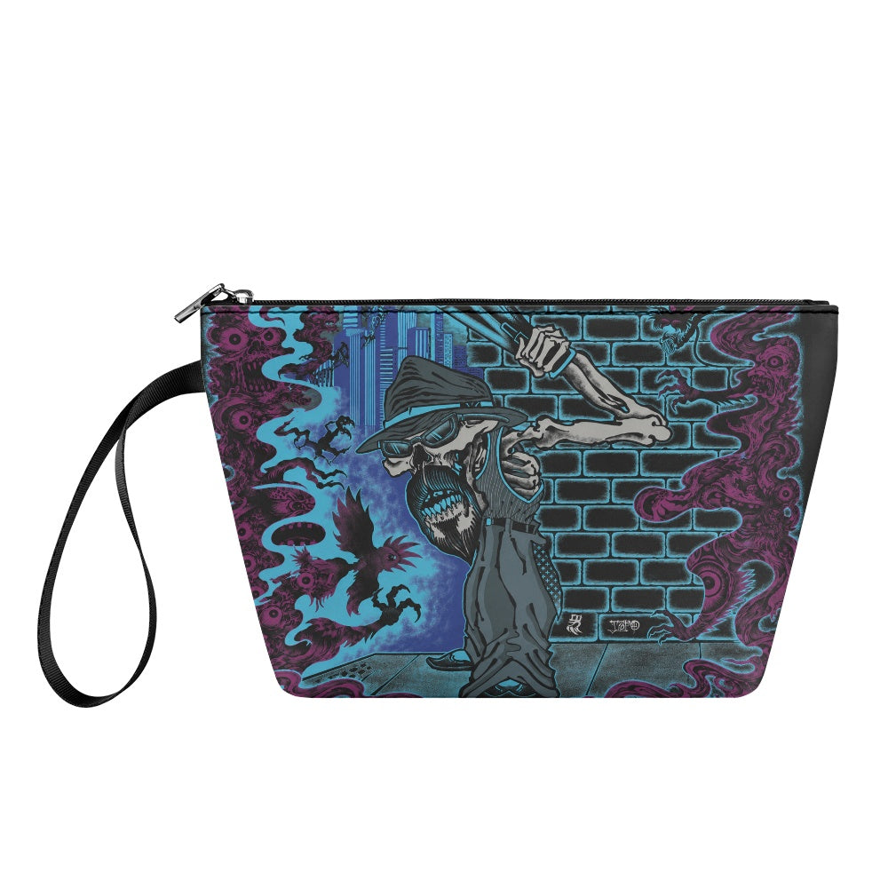The Last Cholo Women's simple flat cosmetic bag