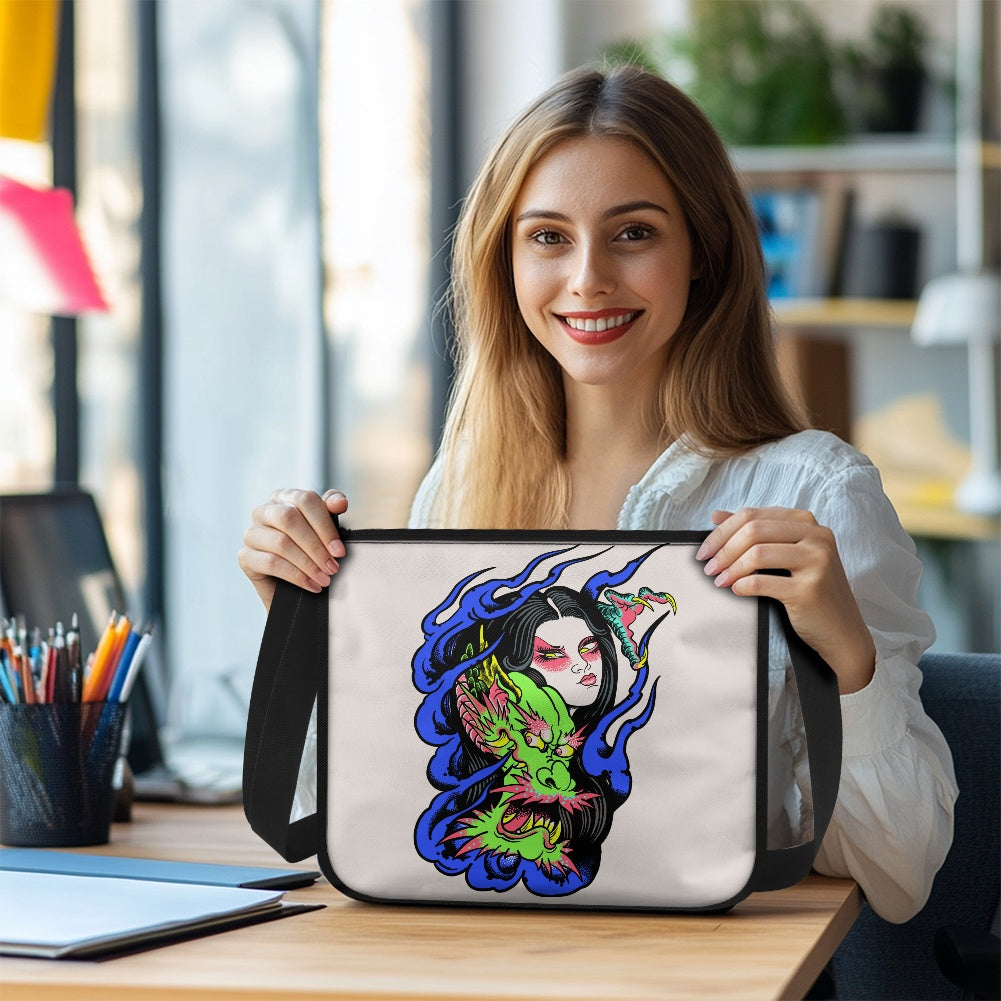 Dragon Lady Large capacity underarm bag