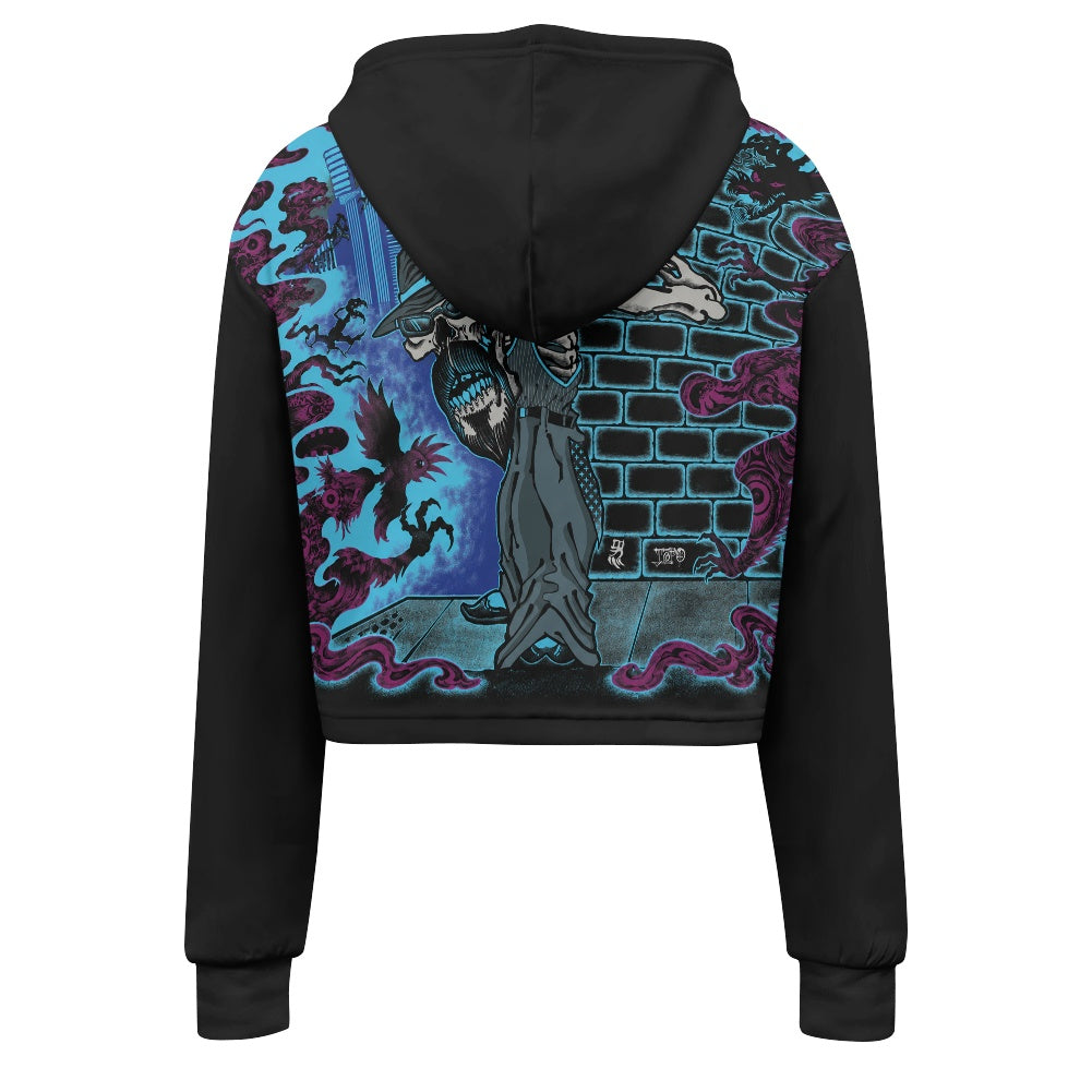 The Last Cholo Women's midriff-baring sweatshirt