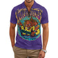 ONI Short Sleeve Zip-Up Polo Shirt