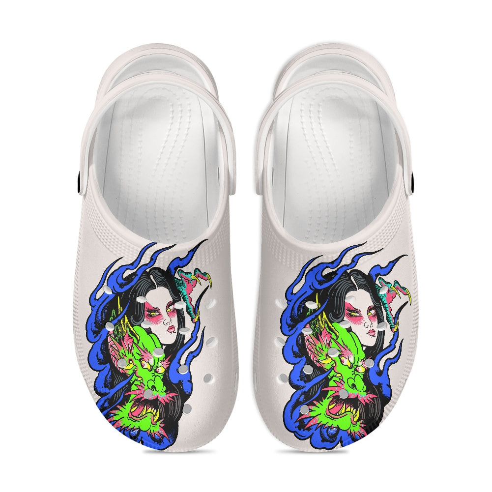 Dragon Lady Women's Height Increasing Crocs