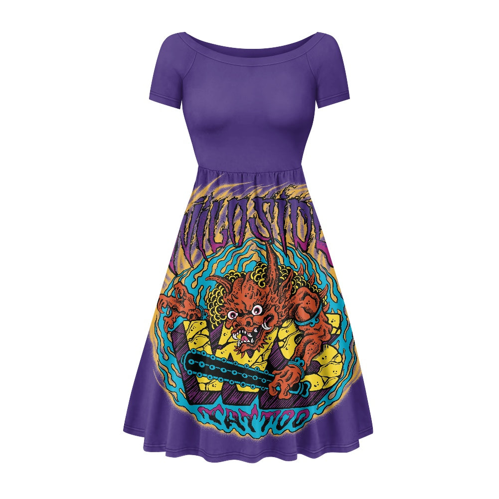ONI Women's short sleeve dress