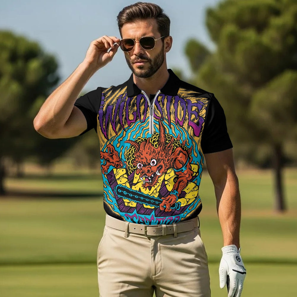 ONI Zipper Polo Shirt