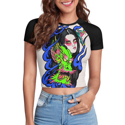 Dragon Lady Womens summer T-shirt