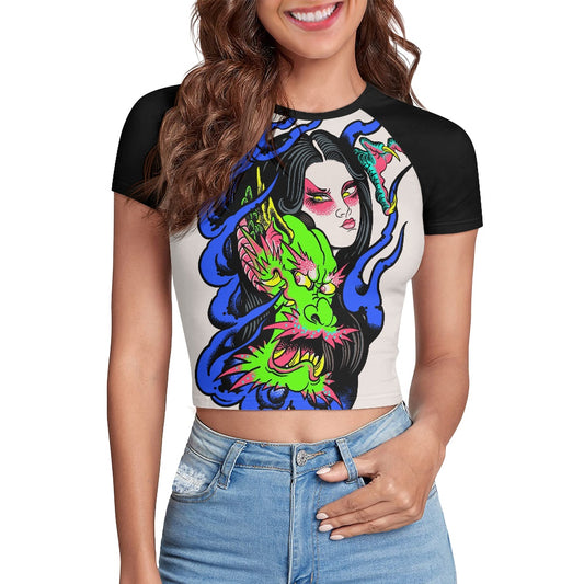 Dragon Lady Womens summer T-shirt