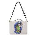 Dragon Lady Litchi pattern PU Bible bag (with shoulder strap)