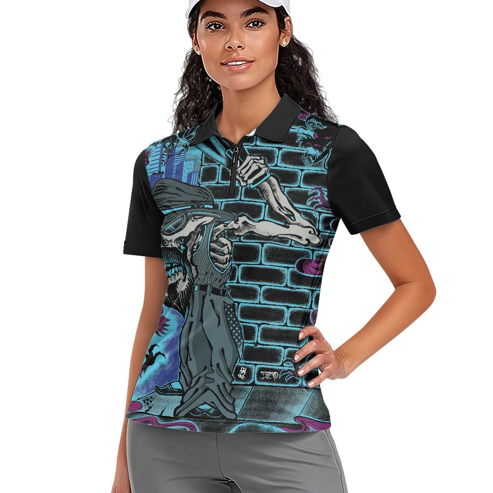 The Last Cholo Women's Short Sleeve Golf Shirt