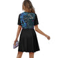 The Last Cholo Ladies V-neck short-sleeved dress