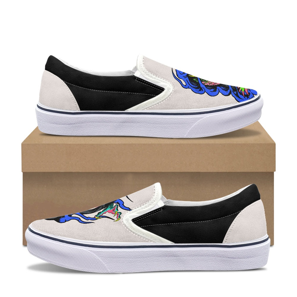 Dragon Lady Pedal canvas shoes