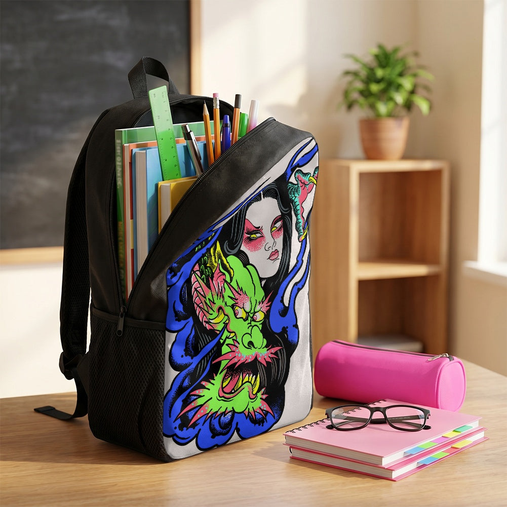 Dragon Lady Student backpack ( 17 inch )