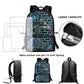 The Last Cholo Polyester School Backpack(Zip version)