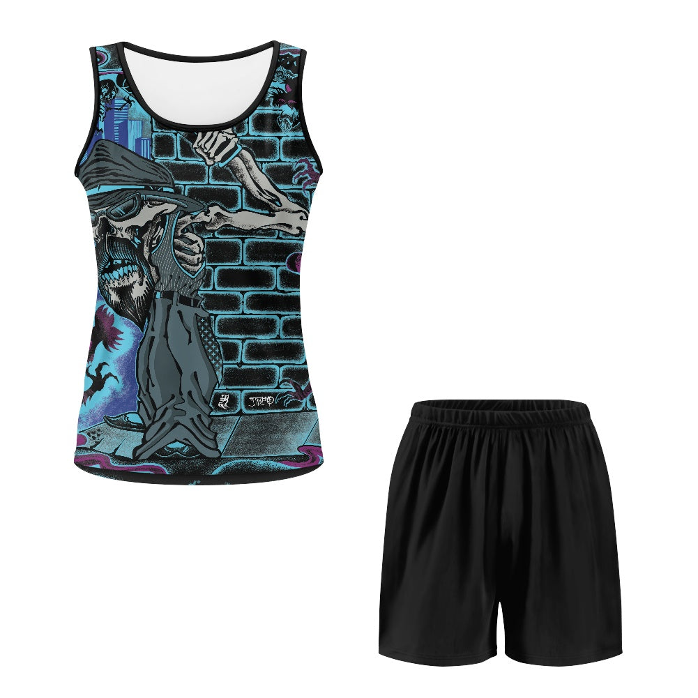 The Last Cholo Women's Sleeveless Pajama Set
