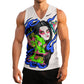 Dragon Lady Men's V-neck vest