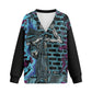 The Last Cholo Women's button-down cardigan knitted jacket