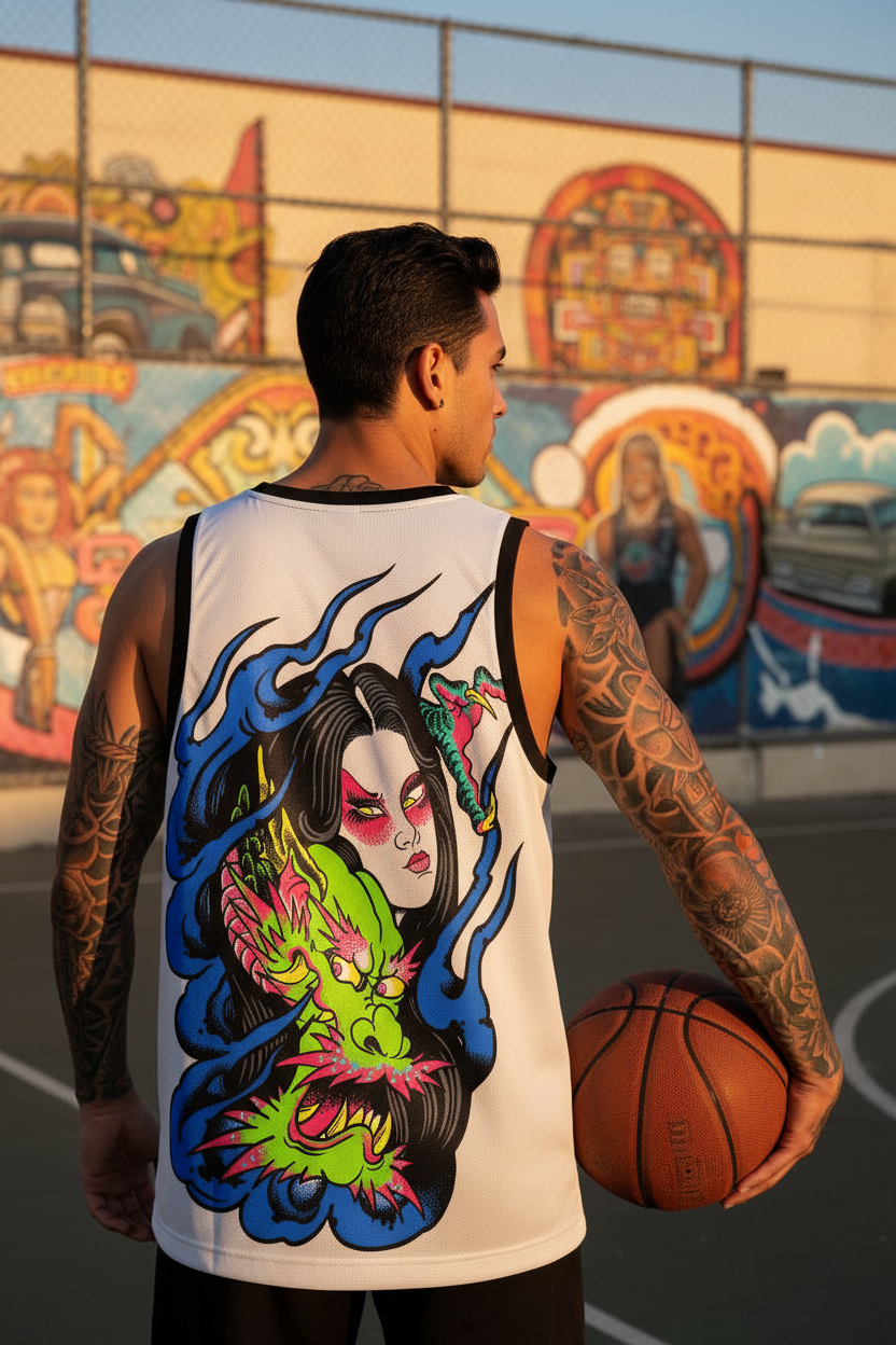 Dragon Lady Basketball clothes