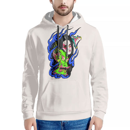 Dragon Lady Men's thin fleece sweatshirt