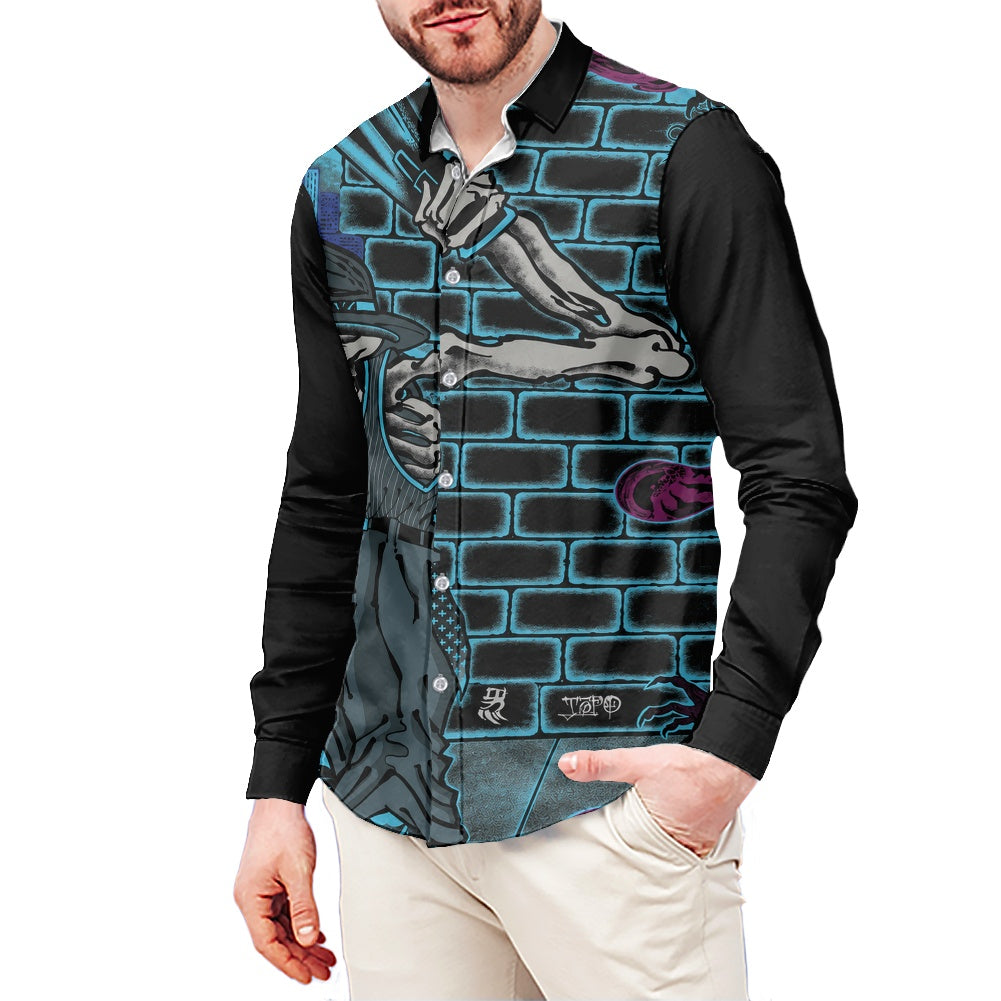 The Last Cholo Men's long-sleeved shirts