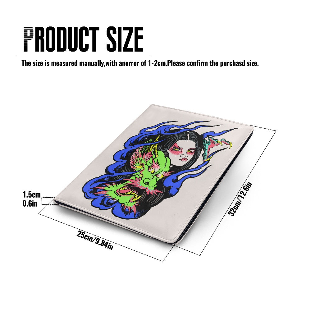 Dragon Lady PU Office Folder